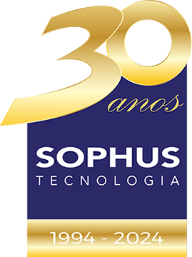 Selo - 30 anos Sophus Tecnologia